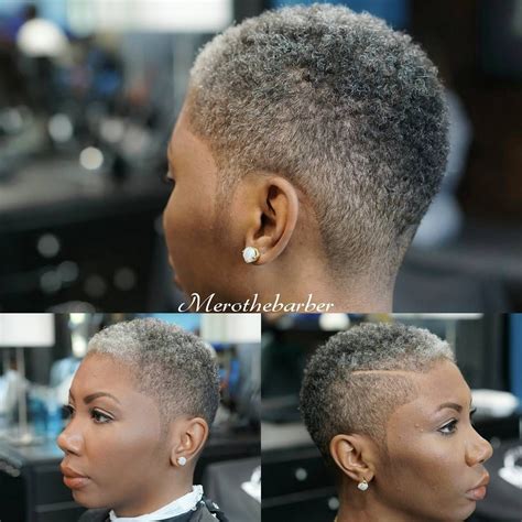 After breakups, before new jobs, after we've spent 12 months sheltered at home. Short Natural Fades For Black Women - Wavy Haircut