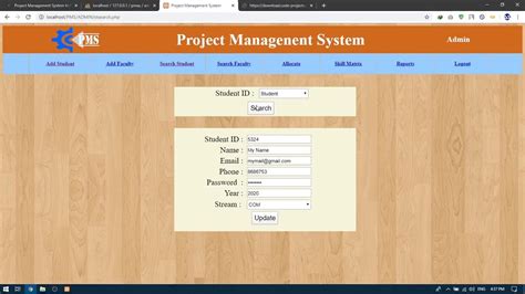 Project Management System In Php Source Code Projects Youtube