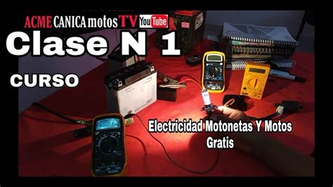 Curso Gratis De Electricidad Motonetas Y Motocicletas Youtube
