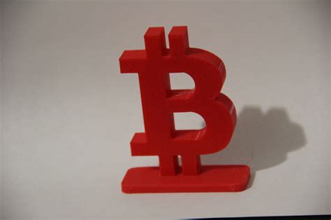 I like the concept and the overall coin of 3d printed. 3D Printed Simple Bitcoin Stand by steven_dakh | Pinshape
