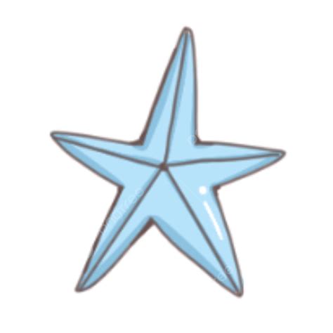 Blue Starfish Png Image Blue Starfish Summer Cartoon Clip Art Blue