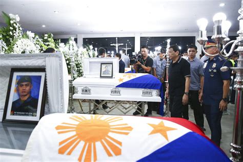 National Mourning The Philippine Flag And Casket About Philippines