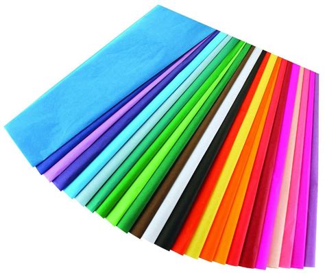 200 Sheets Tissue Paper 20 Assorted Colors 8 X Etsy
