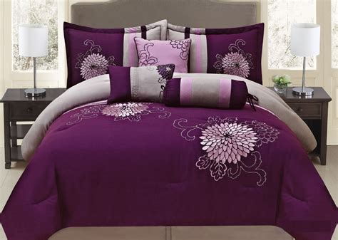 Browse a large selection of comforters and bedspreads for sale on houzz, including twin, king and queen comforter sets in a variety of materials and patterns. Total Fab: Deep Dark Purple Comforters & Bedding Sets