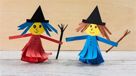 Construction Paper Witch Craft