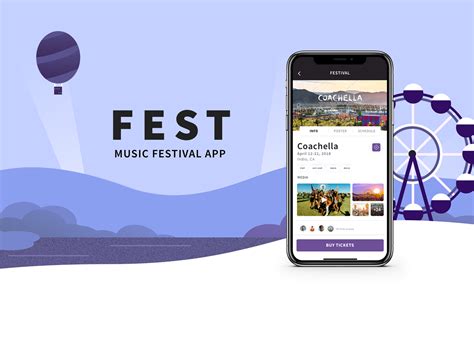 Hek 293 food list 2018. FEST - Music Festival App Case Study on Behance