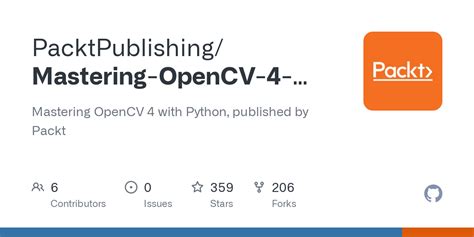 Mastering Opencv With Python Test Opencv Installation Py At Master My