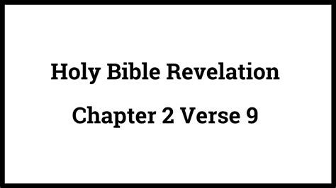 Holy Bible Revelation 29 Youtube