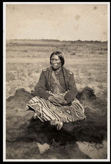 Southern Arapaho Man Ca 1870 By Soule Huntington Library Apache Native
