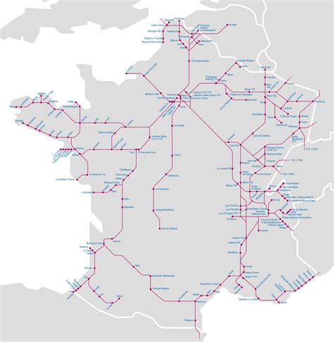 Carte Des Trains Info ≡ Voyage Carte Plan