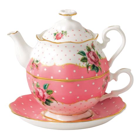 Royal Albert Vintage Tea For One Cup And Saucer Teapot Set And Reviews Wayfair