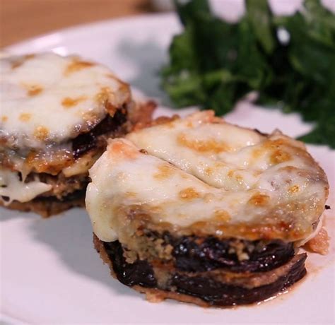 Aubergines panées à la mozza Vidéo