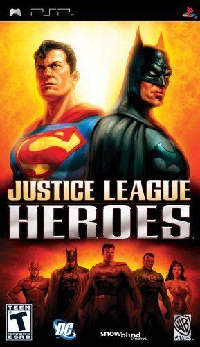 New Justice League Heroes Psp Ebay