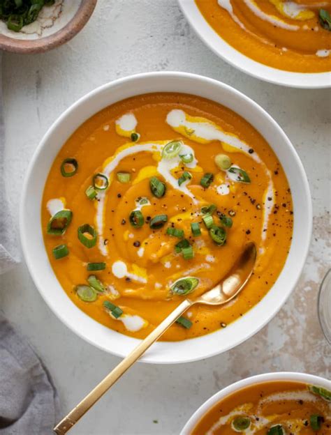 Roasted Carrot Soup Roasted Carrot Coconut Soup