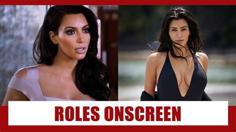 Kim Kardashian Roles Played On Screen Till Now Iwmbuzz