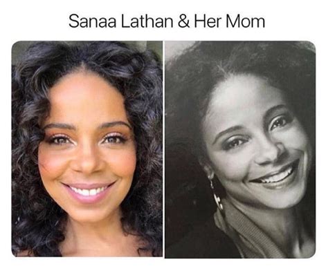 Sanaa Lathan And Her Beautiful Mother Eleanor
