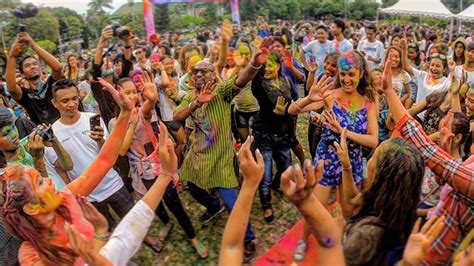 Holi Festival Of Colours 2019 Bali Youtube