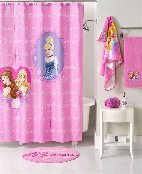Pied piper creative princess crown canvas wall art in pink/white. Disney Bath Accessories, Princess Timeless Shower Curtain ...