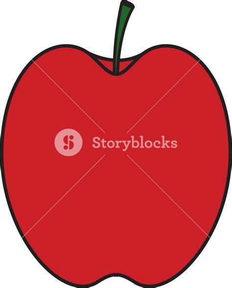 Apple Shape Design Royalty Free Stock Image Storyblocks