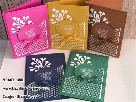 Stampin Ups 2020 2022 In Color Cards Tracy Bish