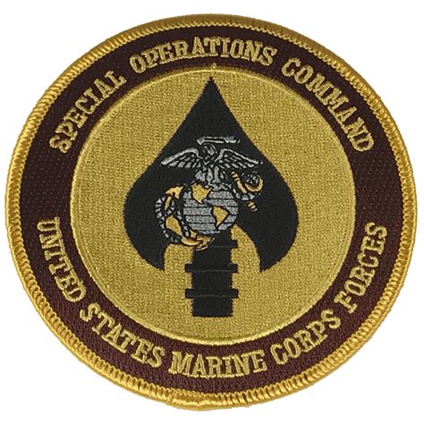 Marsoc Marine Corps Forces Special Operations Command Patch Color