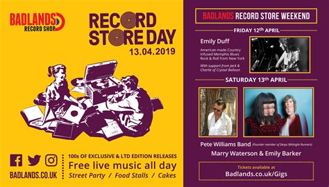 Record Store Day 2019 Badlands Records Online