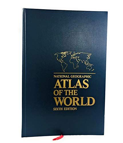 National Geographic Atlas Of The World Revised Sixth Edition Books