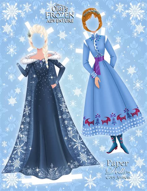 Pin By Dalmatian Obsession On Disney Frozen Paper Dolls Princess