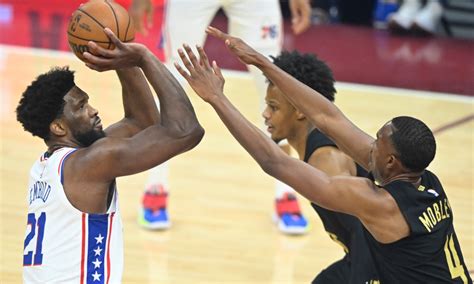 Player Grades Joel Embiid Carries Sixers Past Cavaliers On The Road