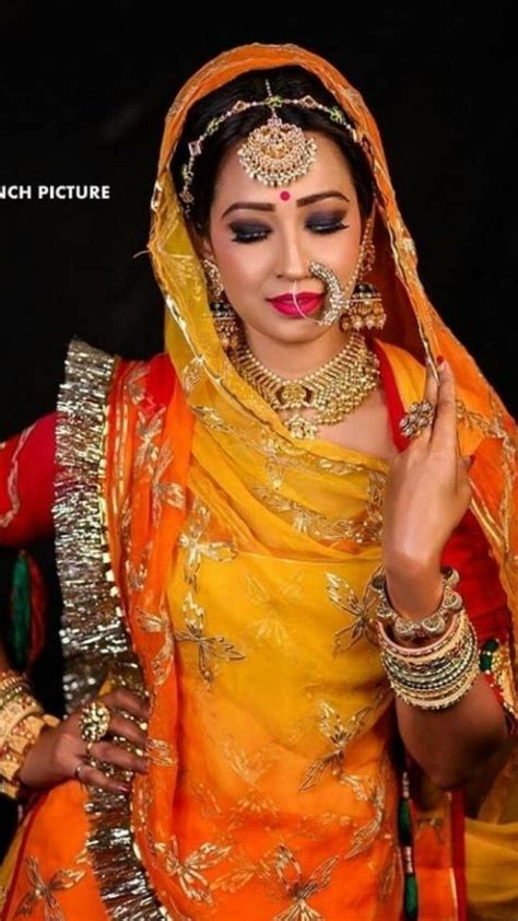 Pin By Mittal On Rajputana Rajasthani Dress Rajputi Dress Indian Bridal Fashion