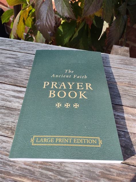 New The Ancient Faith Prayer Book Large Print Edition Paperback