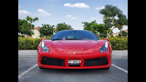 Whether driving the ferrari portofino rosso, the ferrari 488 spider. Ferrari 488 GTB For Rent In Dubai - Sports car rental - SuperCar Hire Dubai - YouTube