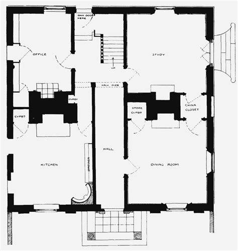Plate 4 Tudor House Ground And First Floor Plans British History