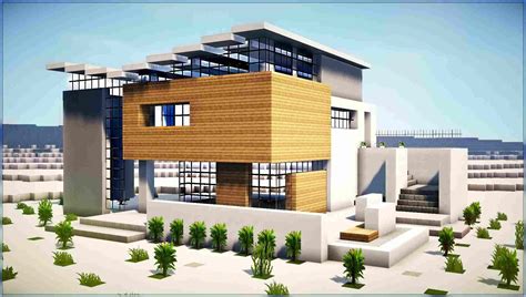 Minecraft How To Build Modern Beach House Part 6 Minecraft Modern