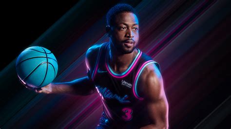 The heat's city edition jerseys are officially nicknamed the vice jerseys because of the color similarities with the logo of the popular 1984 tv series miami vice. Miami Heat Unveil Absolutely Amazing Alternate Vice Nights ...