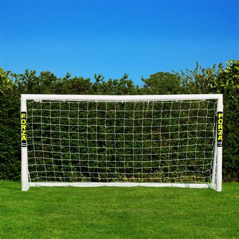 This includes anti vandal steel socketed football goal posts, ideal for local authorities or any permanent football pitch position. 8 x 4 FORZA Football Goal | Garden Football Goal | Net ...