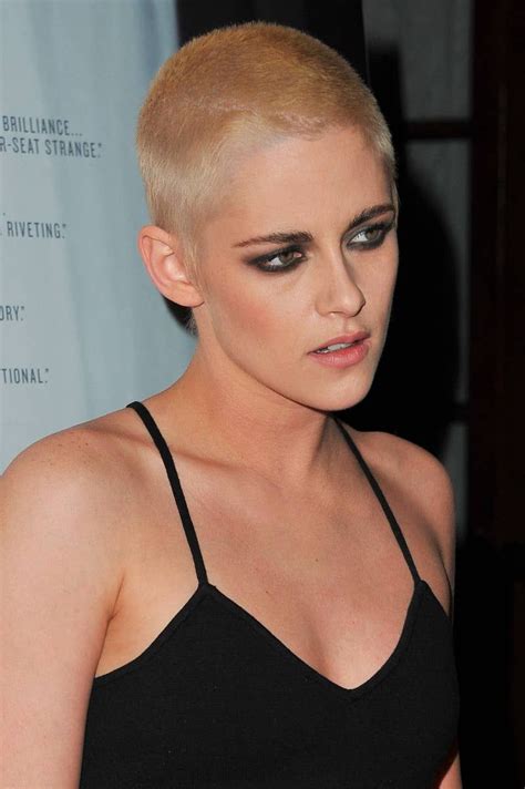 Literally Just 26 Pictures Of Kristen Stewart And Her Newly Shaved Head