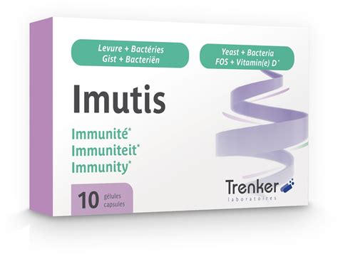 Imutis 10 Gélules Défenses Naturelles Immunité