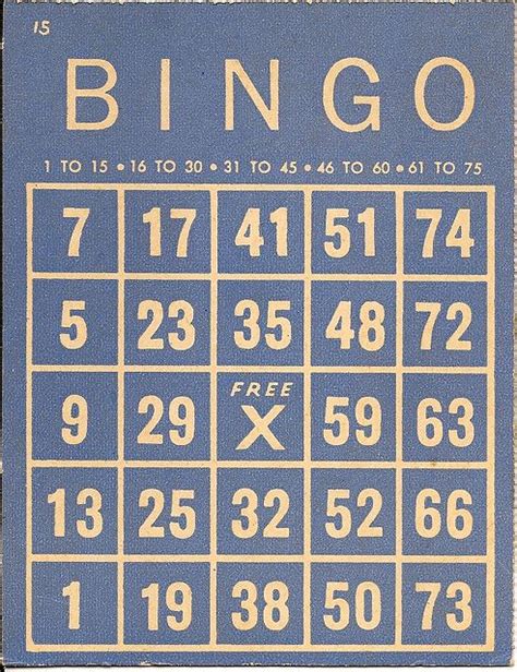 17 Best Images About Vintage Bingo On Pinterest Vintage Style