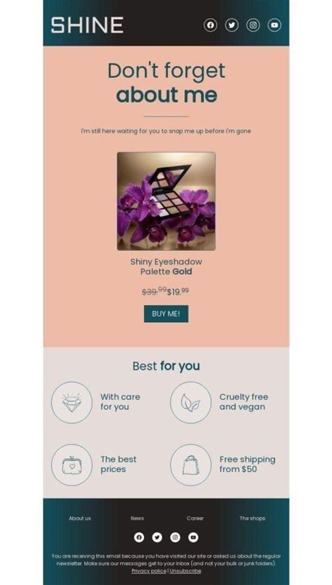 Dont Forget About Me Email Template By Fullname — Stripoemail