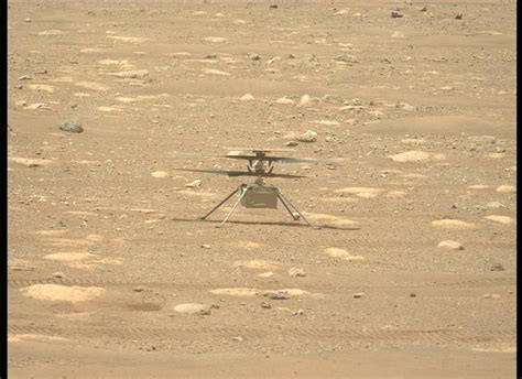 Watch Nasas Mars Helicopter Ingenuity Test Its Blades Video Space