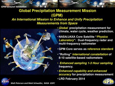 Ppt Global Precipitation Measurement Mission Gpm Powerpoint