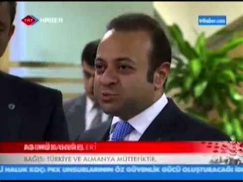 AB Bakanı Egemen Bağış Çağlar Başkana ziyarette bulundu YouTube