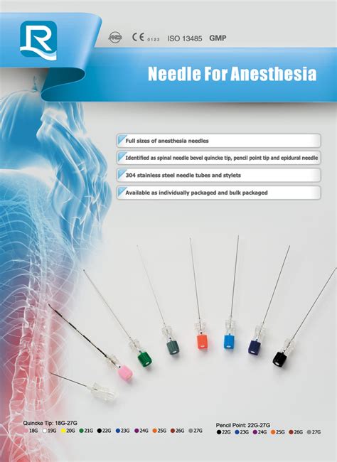 China Spinal Needle With Introducerpencil Point China Spinal Needle