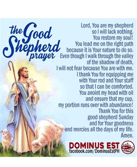 Today 4th Sunday Of Easter Is Good Shepherd Sunday Lord Bless Your