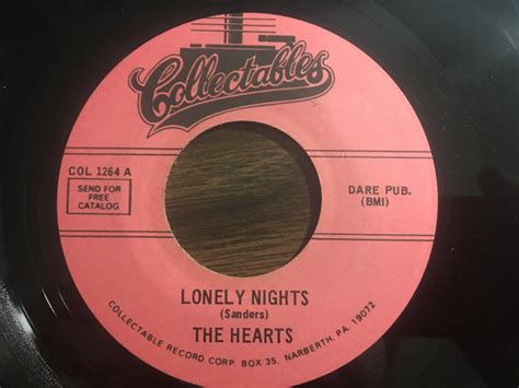 The Hearts Lonely Nights Oo Wee Vinyl Discogs