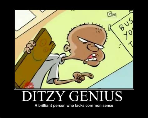 What It The Difference Between An Intelligent Ditz And A Ditzy Genius