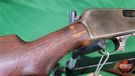 Rifle Winchester 1907 Self Loading 351 Semi Auto Notes Butt Stock