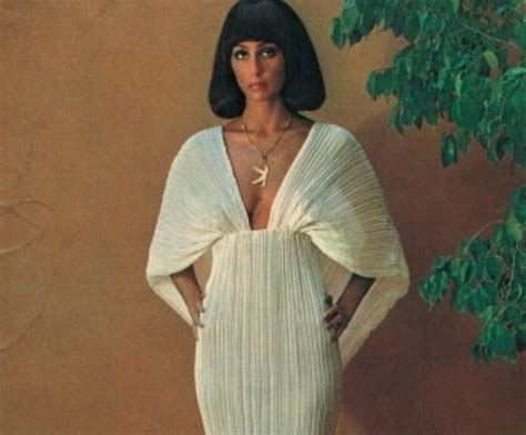 Cher Circa 1970s With A Very Ancient Egypt Inspired Outfit On