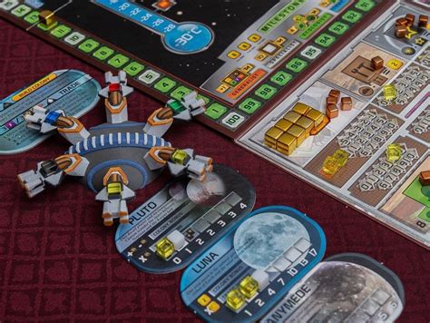 Terraforming Mars Colonies Expansion Spaceship And Port Set Etsy